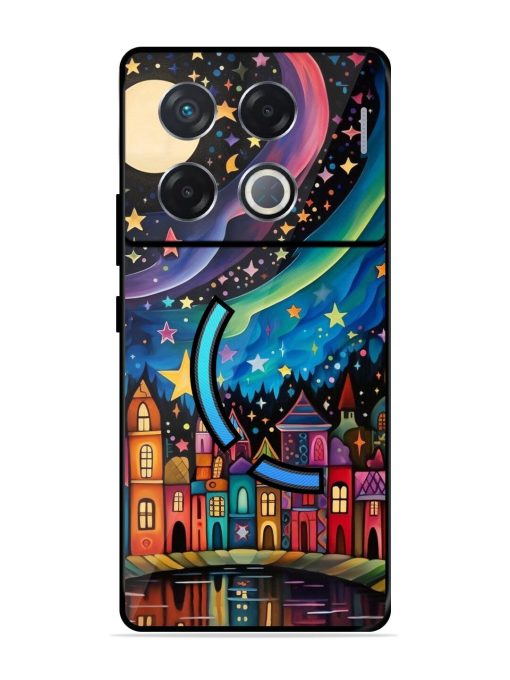 Starlit Village Glossy Soft Edge Case for Infinix Gt 20 Pro (5G) Chachhi