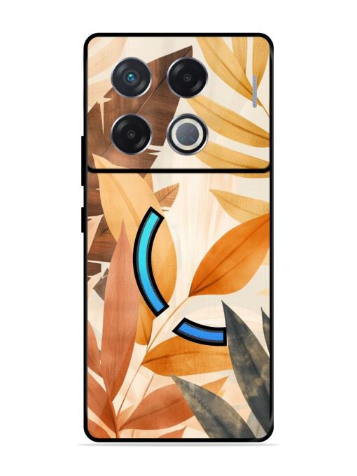 Earthy Elegance Glossy Soft Edge Case for Infinix Gt 20 Pro (5G) Chachhi