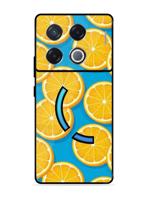 Citrus Symphony Glossy Soft Edge Case for Infinix Gt 20 Pro (5G)