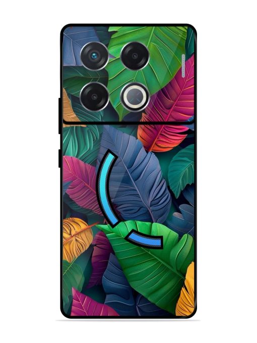 Tropical Tapestry Glossy Soft Edge Case for Infinix Gt 20 Pro (5G) Chachhi