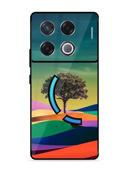 Rainbow'S Lone Sentinel Glossy Soft Edge Case for Infinix Gt 20 Pro (5G) Chachhi