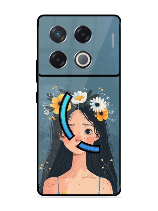 Gurl Art Glossy Soft Edge Case for Infinix Gt 20 Pro (5G) Chachhi