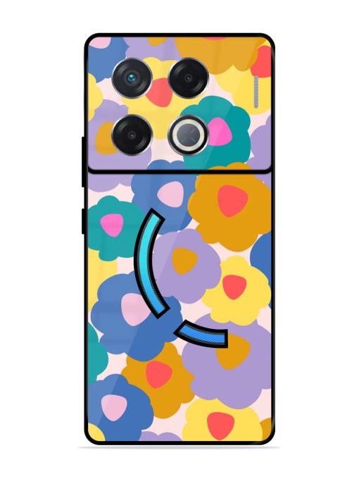 Flower Power Glossy Soft Edge Case for Infinix Gt 20 Pro (5G) Chachhi