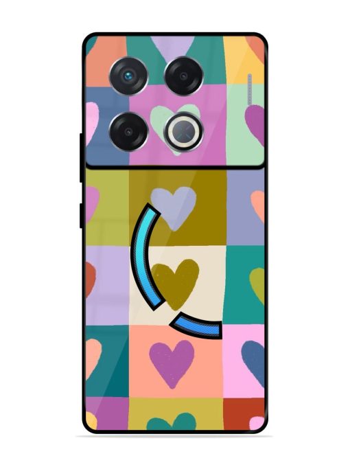 Box Of Hearts Glossy Soft Edge Case for Infinix Gt 20 Pro (5G) Chachhi