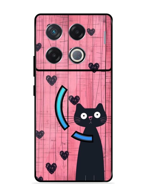 Feline Valentine'S Day Glossy Soft Edge Case for Infinix Gt 20 Pro (5G)