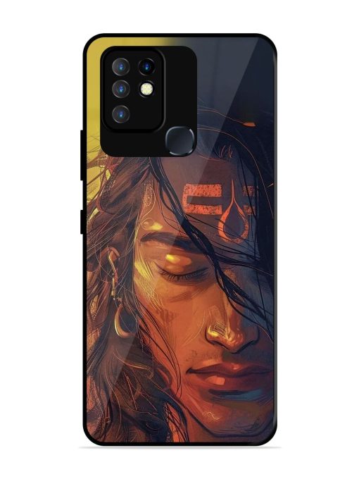 Tranquil Shiva Glossy Soft Edge Case for Infinix Hot 10 Chachhi