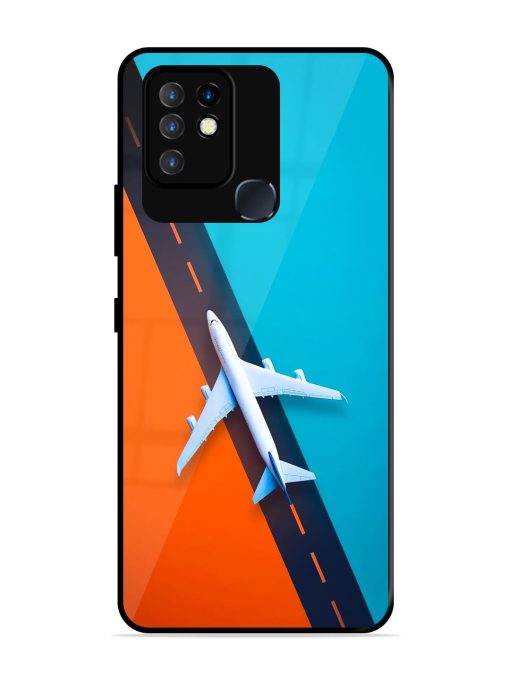 Skyward Bound Glossy Soft Edge Case for Infinix Hot 10 Chachhi