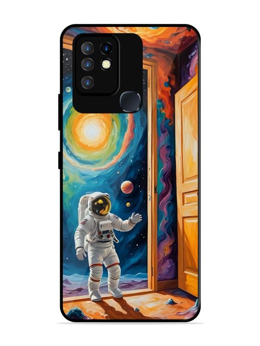 Artistic Space Glossy Soft Edge Case for Infinix Hot 10 Chachhi