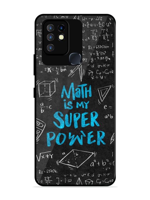 Math Magic Glossy Soft Edge Case for Infinix Hot 10 Chachhi