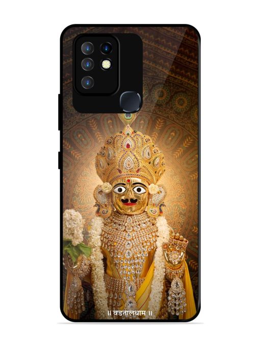 Hare Krishna Maharaj Glossy Soft Edge Case for Infinix Hot 10 Chachhi