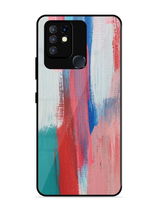 Colorful Chaos Glossy Soft Edge Case for Infinix Hot 10 Chachhi