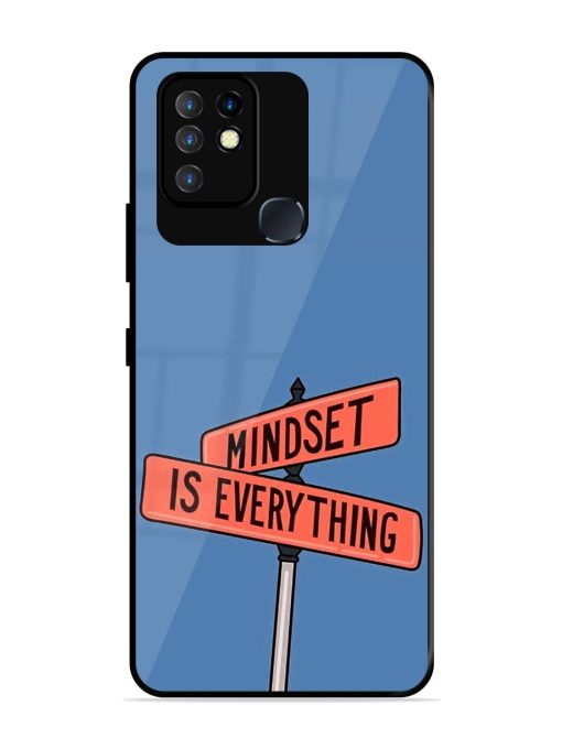 Mindset Matters Glossy Soft Edge Case for Infinix Hot 10 Chachhi