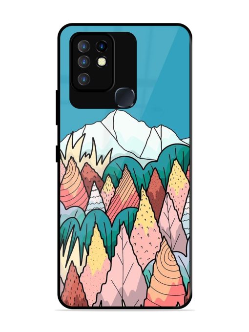 Mountain Dreamscape Glossy Soft Edge Case for Infinix Hot 10 Chachhi