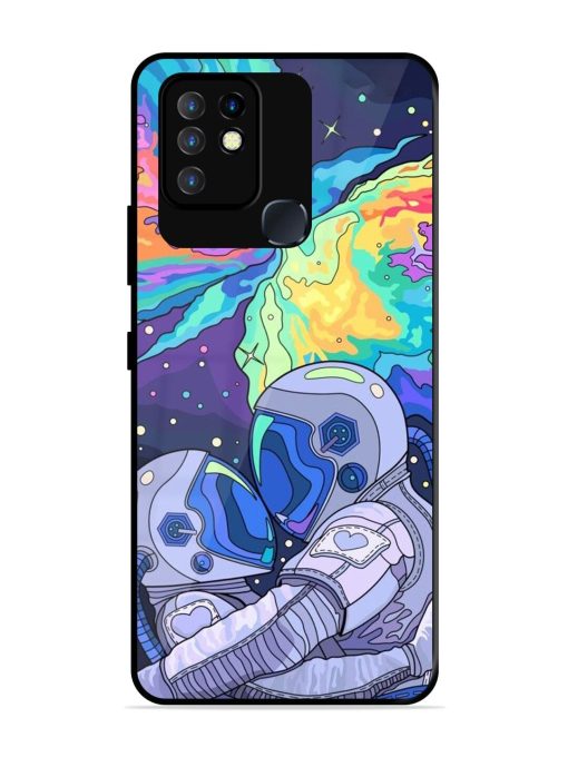 Cosmic Love Glossy Soft Edge Case for Infinix Hot 10 Chachhi