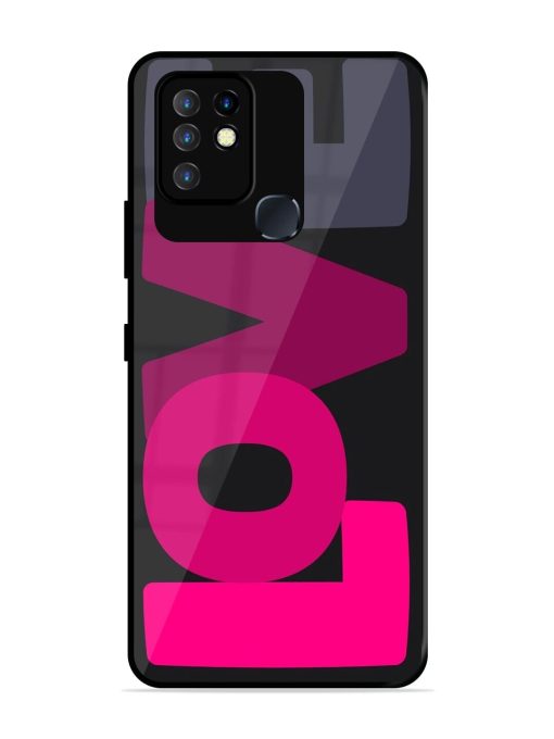 Pixelated Pastel Glossy Soft Edge Case for Infinix Hot 10 Chachhi