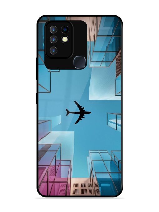 Urban Flightpath Glossy Soft Edge Case for Infinix Hot 10 Chachhi