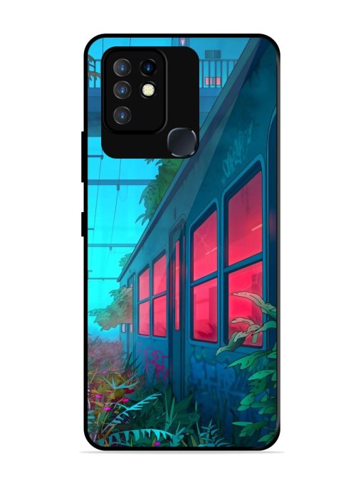 Urban Jungle Glossy Soft Edge Case for Infinix Hot 10 Chachhi