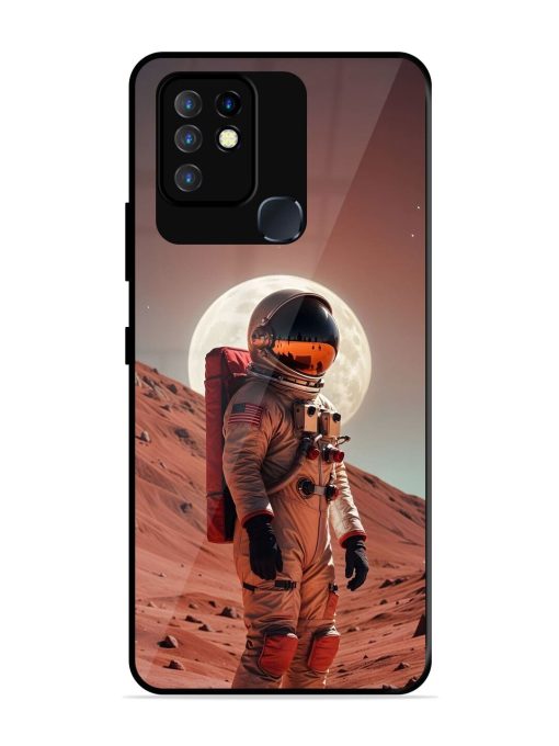 The Red Planet Glossy Soft Edge Case for Infinix Hot 10 Chachhi