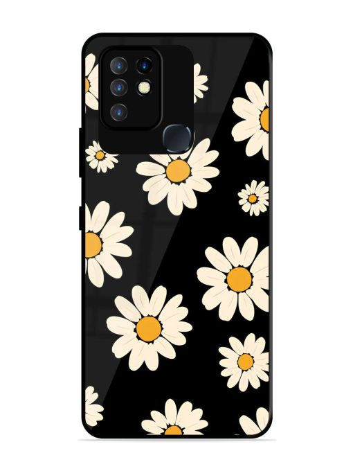 Daisies In The Night Glossy Soft Edge Case for Infinix Hot 10 Chachhi