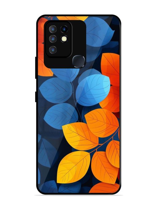 Autumn'S Contrast Glossy Soft Edge Case for Infinix Hot 10 Chachhi