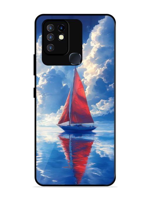 Crimson Sails Glossy Soft Edge Case for Infinix Hot 10 Chachhi