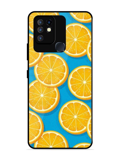 Citrus Symphony Glossy Soft Edge Case for Infinix Hot 10 Chachhi