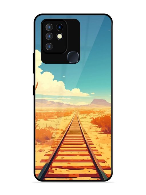 Endless Horizon Glossy Soft Edge Case for Infinix Hot 10 Chachhi