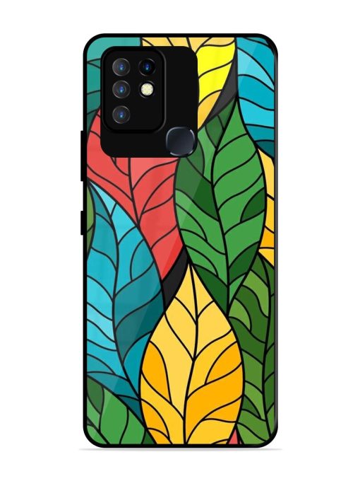 Foliage Fiesta Glossy Soft Edge Case for Infinix Hot 10 Chachhi