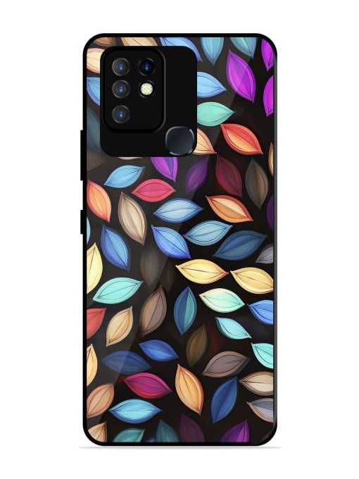 Colorful Kaleidoscope Glossy Soft Edge Case for Infinix Hot 10 Chachhi