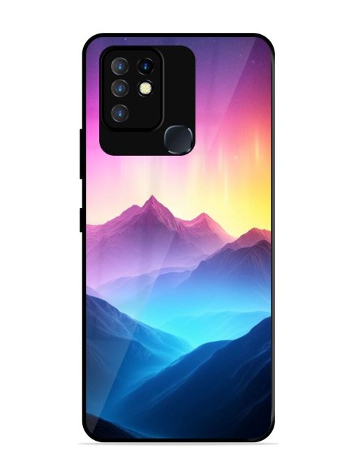 Cosmic Mountains Glossy Soft Edge Case for Infinix Hot 10 Chachhi