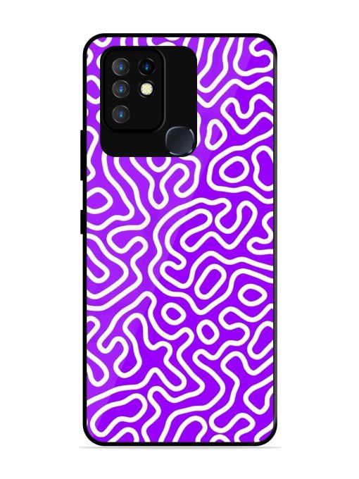 Wavy Wonder Glossy Soft Edge Case for Infinix Hot 10 Chachhi