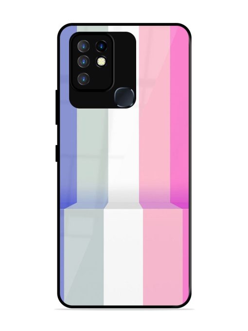 Pastel Palette Glossy Soft Edge Case for Infinix Hot 10 Chachhi