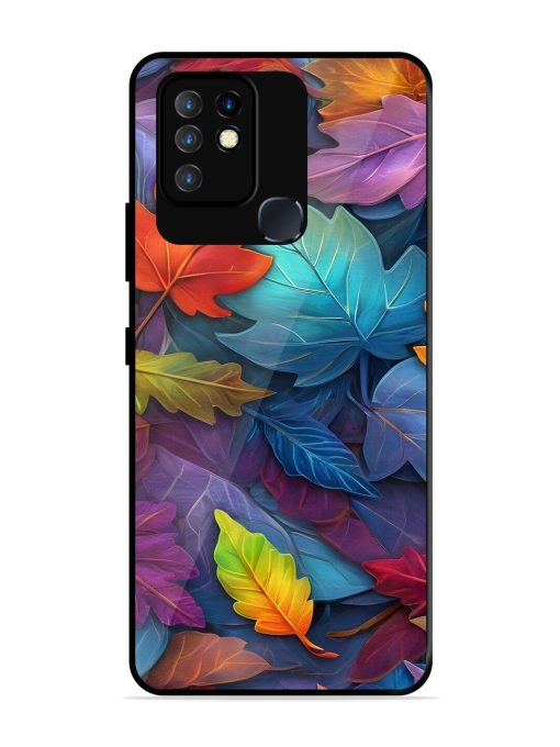 Autumn'S Embrace Glossy Soft Edge Case for Infinix Hot 10 Chachhi