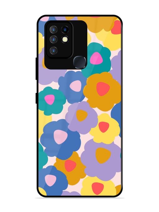 Flower Power Glossy Soft Edge Case for Infinix Hot 10 Chachhi