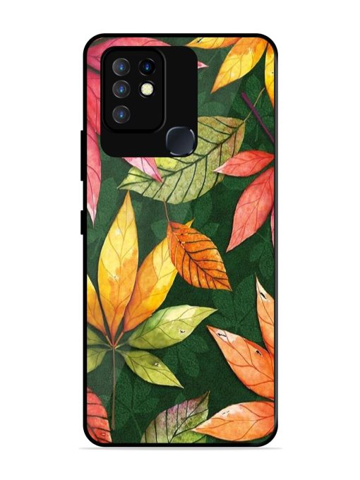 Autumn'S Embrace Glossy Soft Edge Case for Infinix Hot 10 Chachhi