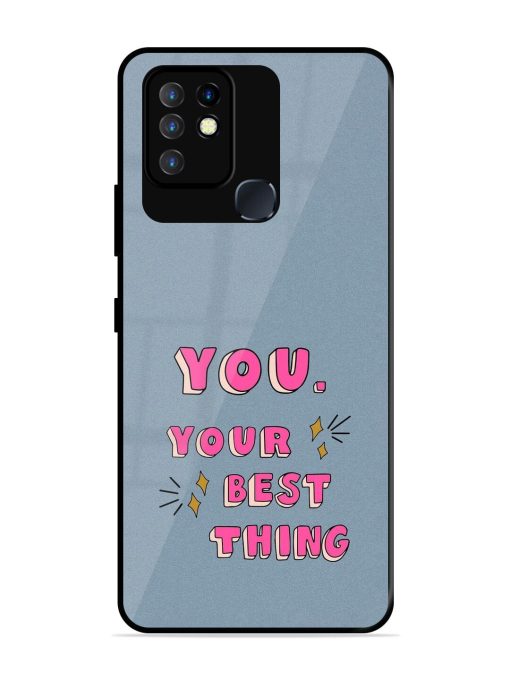 Self-Love Sparkles Glossy Soft Edge Case for Infinix Hot 10 Chachhi