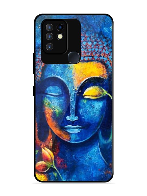 Enlightened Serenity Glossy Soft Edge Case for Infinix Hot 10 Chachhi