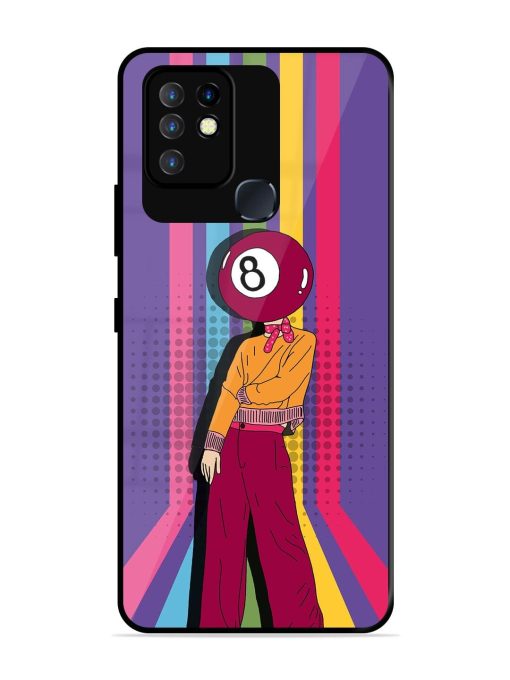 Eight Ball Fashionista Glossy Soft Edge Case for Infinix Hot 10 Chachhi