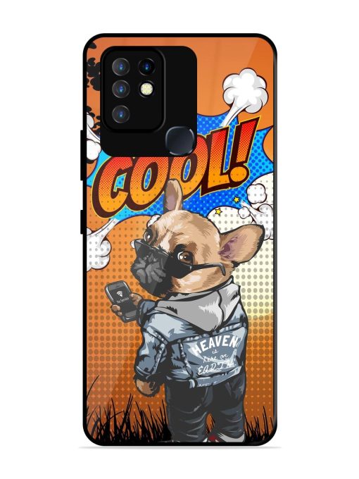 Cool Pup Glossy Soft Edge Case for Infinix Hot 10 Chachhi