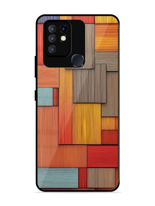 Woodsy Wonders Glossy Soft Edge Case for Infinix Hot 10 Chachhi