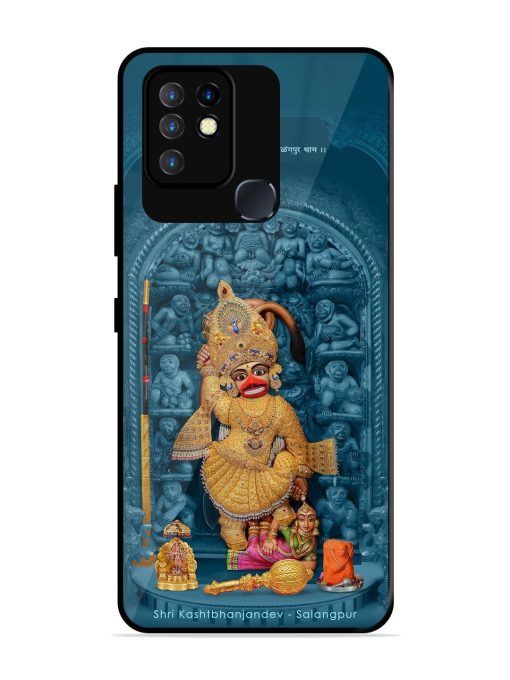 Divine Grace Of Shri Kashtabhanjandev Glossy Soft Edge Case for Infinix Hot 10 Chachhi