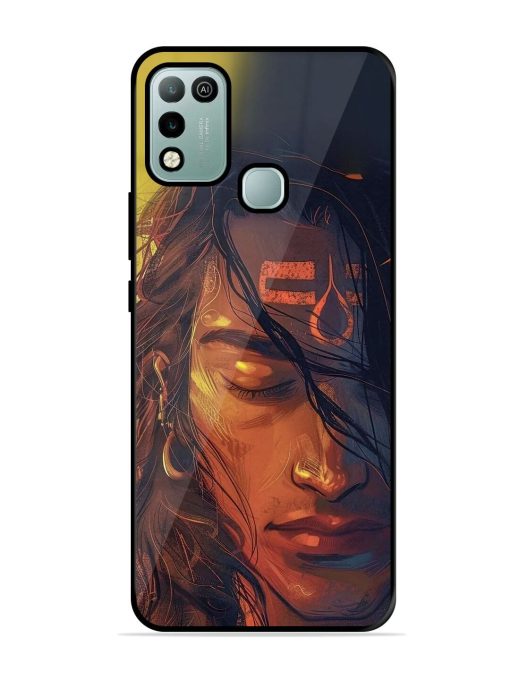 Tranquil Shiva Glossy Soft Edge Case for Infinix Hot 10 Play Chachhi