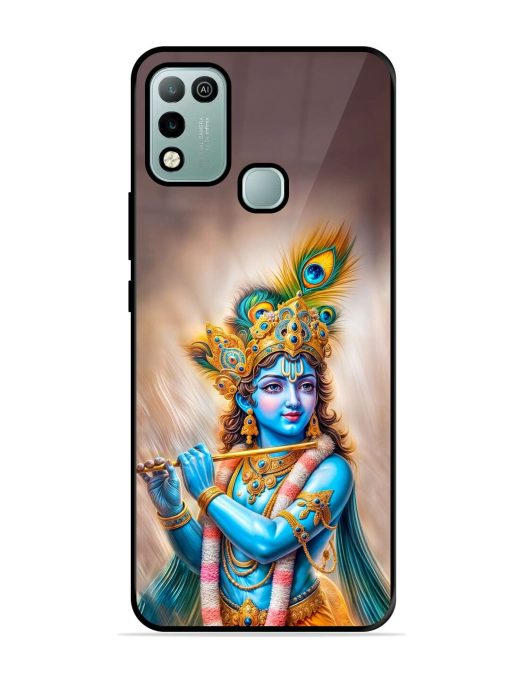 Divine Krishna Glossy Soft Edge Case for Infinix Hot 10 Play Chachhi