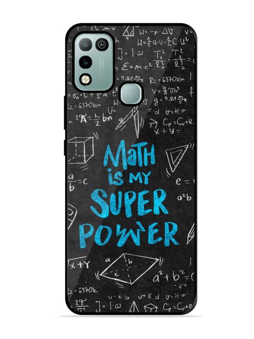 Math Magic Glossy Soft Edge Case for Infinix Hot 10 Play Chachhi