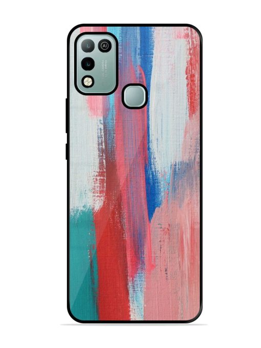 Colorful Chaos Glossy Soft Edge Case for Infinix Hot 10 Play Chachhi