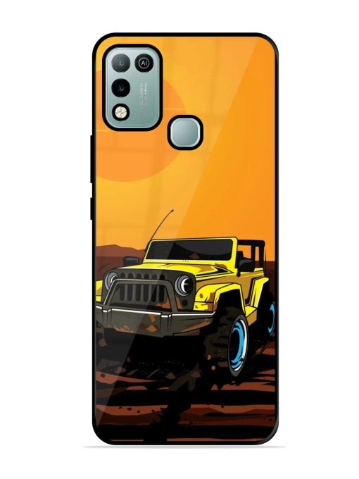 Sunset Cruise Glossy Soft Edge Case for Infinix Hot 10 Play Chachhi