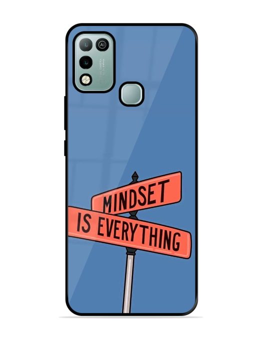 Mindset Matters Glossy Soft Edge Case for Infinix Hot 10 Play Chachhi