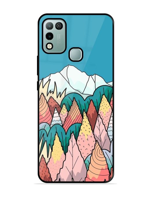 Mountain Dreamscape Glossy Soft Edge Case for Infinix Hot 10 Play Chachhi