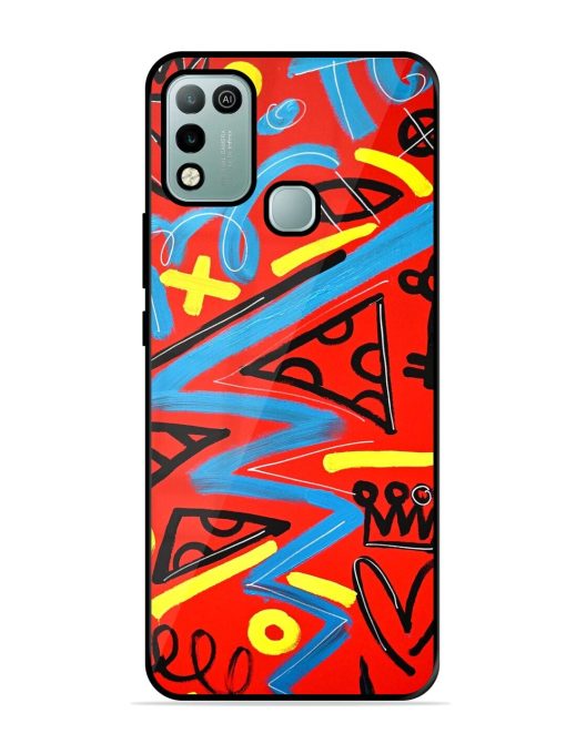 Groovy Garden Glossy Soft Edge Case for Infinix Hot 10 Play Chachhi