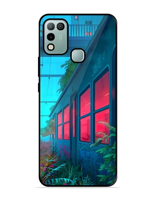 Urban Jungle Glossy Soft Edge Case for Infinix Hot 10 Play Chachhi